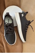 Кросівки жіночі  текстиль, колір темно-сірий, 243R779 - фото № 2