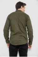 Сорочка чоловіча, колір хакі, 186R01-1 - фото № 3