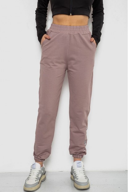 Спорт штани женские  -уценка, цвет темно-бежевый, 238R57673-U-5