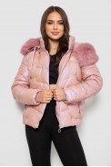 Куртка женская демисезонная короткая, цвет розовый, 244R22-828 - фото № 1