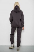 Спортивный костюм женский на флисе, цвет темно-серый, 247R2040 - фото № 3