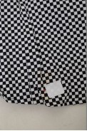 Сорочка класична з принтом  -уцінка, колір чорно-білий, 230R305-U-6 - фото № 5