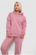 Спортивный костюм женский на флисе, цвет пудровый, 247R2040 - фото № 1