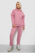Спортивный костюм женский на флисе, цвет пудровый, 247R2040 - фото № 0