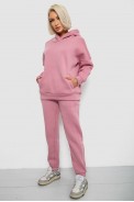 Спортивный костюм женский на флисе, цвет пудровый, 247R2040 - фото № 2