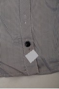 Сорочка класична в смужку  -уцінка, колір біло-чорний, 230R64-1-U-58 оптом - фото № 5