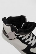 Кросівки жіночі зимові на хутрі, колір біло-чорний, 248RAD300 Кросівки жіночі зимові на хутрі, колір біло-чорний, 248RAD300 - фото № 5