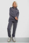 Спортивный костюм женский на флисе, цвет серый, 247R2040 - фото № 0