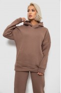 Спортивный костюм женский на флисе, цвет мокко, 247R2040 - фото № 1