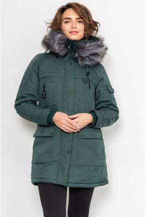 Куртка жіноча, колір зелений, 224R19-02