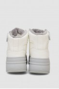 Кросівки жіночі зимові на хутрі  -уцінка, колір біло-сірий, 248RAM04-U-2 оптом - фото № 3