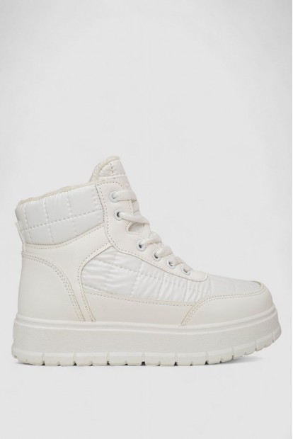 Кроссовки женские зимние на меху  -уценка, цвет белый, 248RBL3-U-6