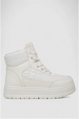 Кросівки жіночі зимові на хутрі  -уцінка, колір білий, 248RBL3-U-7