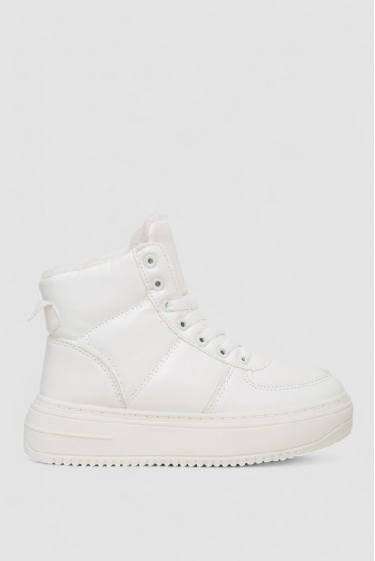 Черевики жіночі зимові на хутрі  -уцінка, колір білий, 248RTM170-U-1