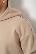 Спортивний костюм чоловічий на флісі, колір бежевий, 238R58573 - фото № 4