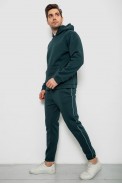 Спортивний костюм чоловічий на флісі, колір зелений, 238R58573 - фото № 2