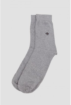 Шкарпетки чоловічі, колір світло-сірий, 167R533