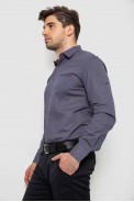 Рубашка мужская с принтом  -уценка, цвет синий, 214R7044-U - фото № 3