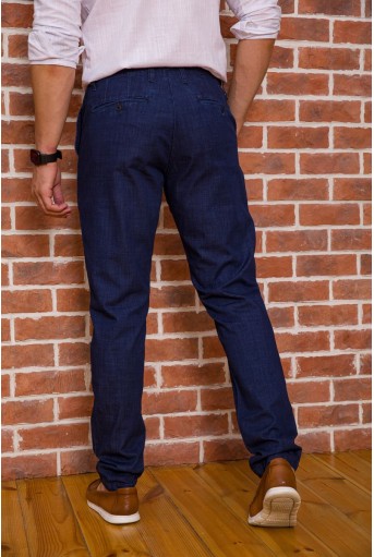 Купить Джинсы мужские, цвет темно-синий, 194RDB-501 - Фото №3
