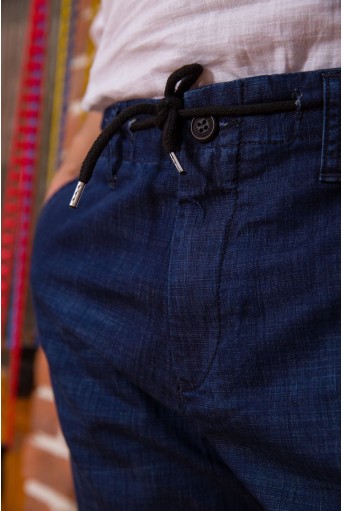 Купить Джинсы мужские, цвет темно-синий, 194RDB-501 - Фото №4