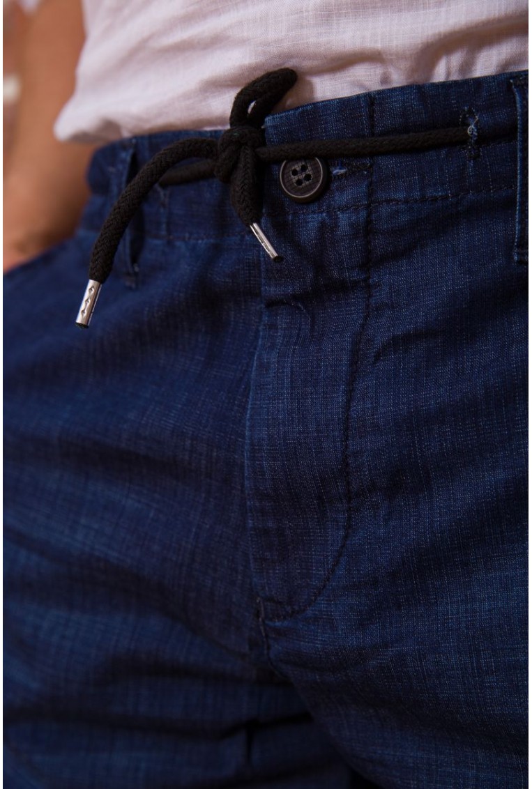 Купить Джинсы мужские, цвет темно-синий, 194RDB-501 - Фото №5