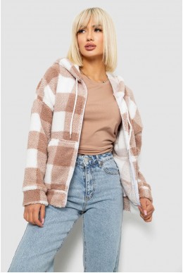 Кофта жіноча "Тедді", колір бежевий, 257R48-5