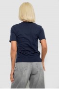 Футболка женская с принтом, цвет синий, 241R139 - фото № 3