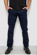 Штани чоловічі класичні, колір темно-синій, 243RXK39-6 - фото № 0