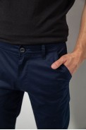 Штани чоловічі класичні, колір темно-синій, 243RXK39-6 - фото № 4
