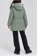 Куртка женская зимняя, цвет оливковый, 129R8527 оптом - фото № 3