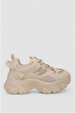 Кросівки жіночі, колір бежевий, 248R203