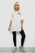 Футболка женская с принтом, цвет молочный, 244R1031-5 - фото № 1