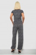 Костюм жіночий повсякденний з принтом, колір чорний, 257R815-3 - фото № 3