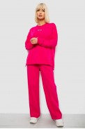 Спортивный костюм женский с принтом, цвет розовый, 244R1060AG - фото № 0