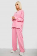 Спортивный костюм женский с принтом, цвет светло-розовый, 244R1060AG - фото № 2