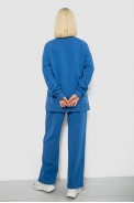 Спортивный костюм женский с принтом, цвет синий, 244R1060AG - фото № 3