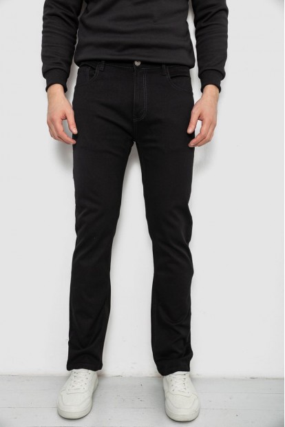 Джинсы мужские, цвет черный, 244RW21
