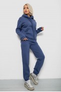 Спортивный костюм женский на флисе, цвет джинс, 247R2039 - фото № 2