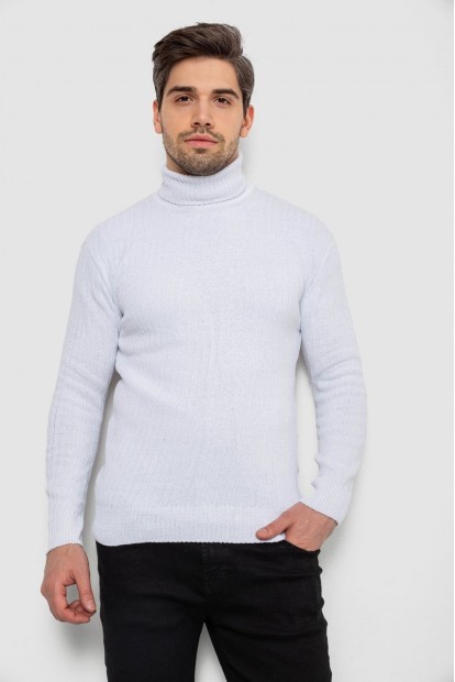 Гольф чоловічий  -уцінка, колір білий, 238R57115-U-1