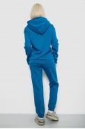 Спортивный костюм женский на флисе, цвет бирюзовый, 247R2039 - фото № 3