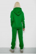 Спортивный костюм женский на флисе, цвет зеленый, 247R2039 - фото № 3