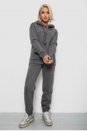 Спортивный костюм женский на флисе, цвет серый, 247R2039 - фото № 0