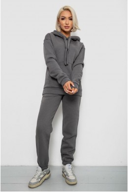 Спортивний костюм жіночий на флісі, колір сірий, 247R2039