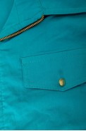 Сорочка жіноча однотонна  -уцінка, колір бірюзовий, 230R303-U-103 - фото № 6