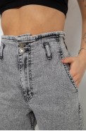Джинсы женские Mom-fit, цвет серый, 244R1640S20 - фото № 4