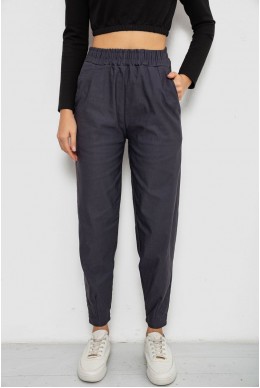 Штаны женские утепленные, цвет серый, 157R327