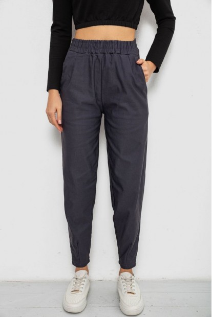 Штаны женские утепленные, цвет серый, 157R327