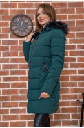 Куртка женская, цвет зеленый, 167R8609 - фото № 3