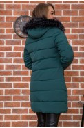 Куртка женская, цвет зеленый, 167R8609 - фото № 4