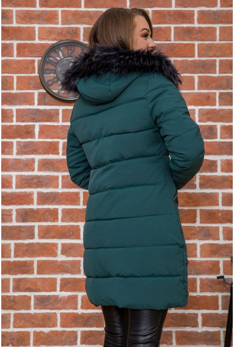 Купить Куртка женская, цвет зеленый, 167R8609 - Фото №5